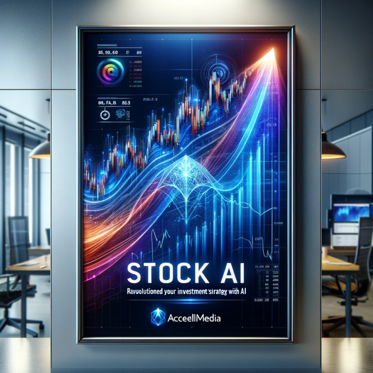 Stock AI market graph